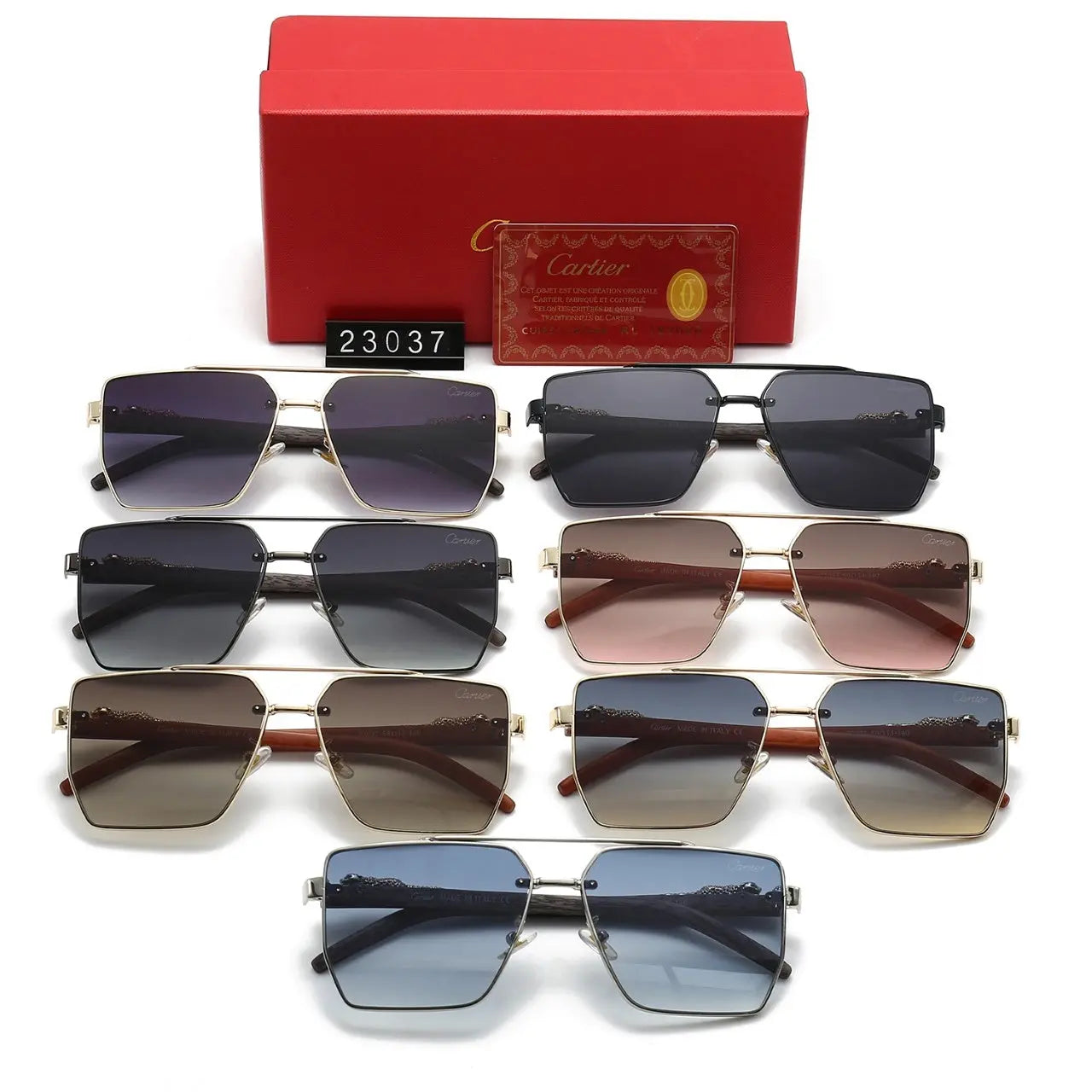 Fashion hot 7 color sunglasses 23037s-sss62 mysite