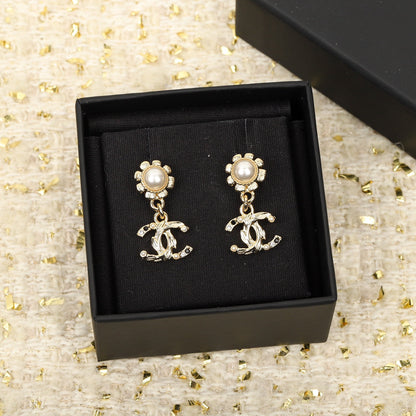 SUNFLOWER CC GOLD MUTIL DIAMONDS DROP EARRINGS mysite