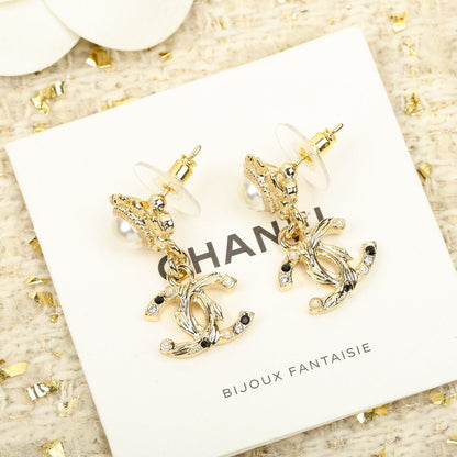 SUNFLOWER CC GOLD MUTIL DIAMONDS DROP EARRINGS mysite