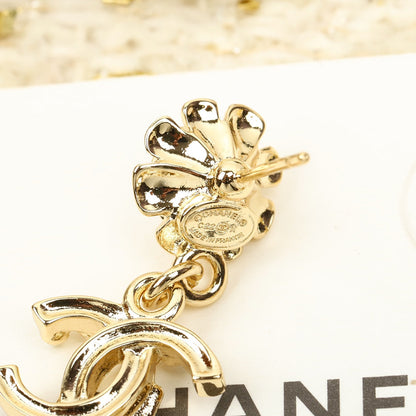 SUNFLOWER CC GOLD MUTIL DIAMONDS DROP EARRINGS mysite