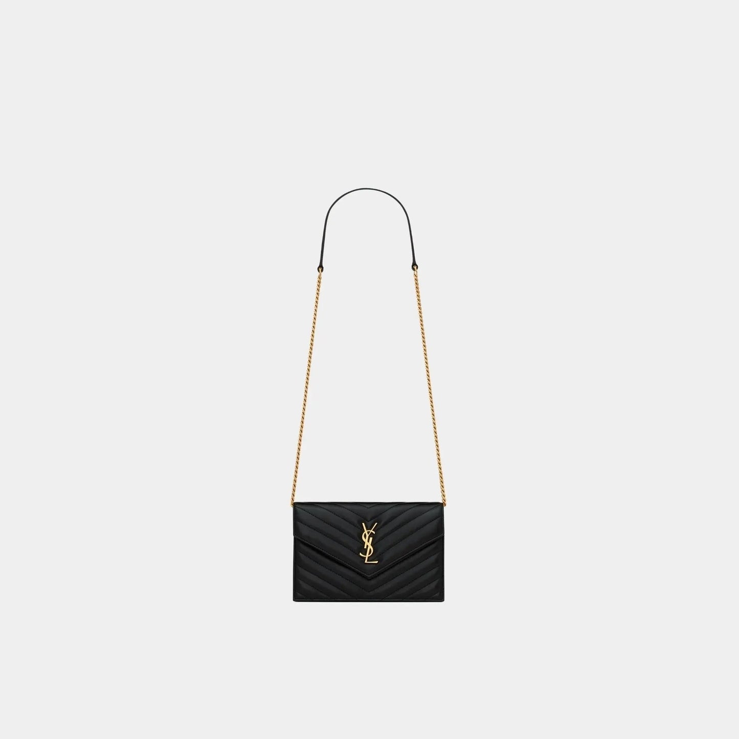 YL- Envelope Chain Wallet In Lambskin-18 mysite
